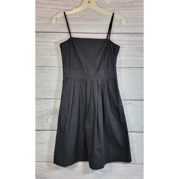 Halogen Fit & Flare Mini Dress Blk Sz 0 - Picture 1 of 3